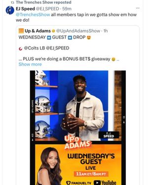 Image post by @thetrenchesshow on Instagram
