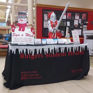 Image post by @rustudenthealth on Instagram