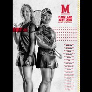 Image post by @TerpsWTennis on Facebook