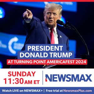 Image post by @NEWSMAX on Twitter