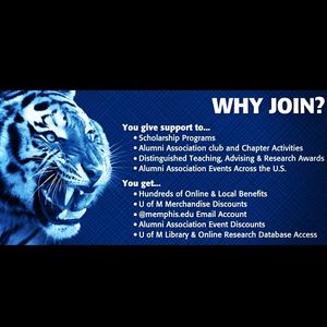 Image post by @memphisalumni on Instagram