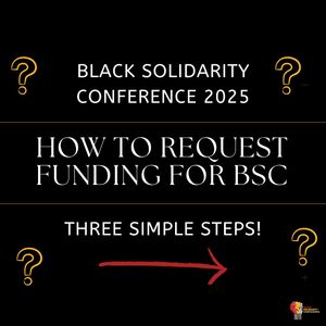 Image post by @blacksolidarityconference on Instagram