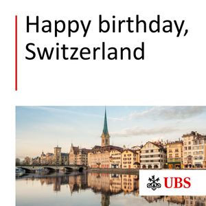Image post by @ubs on Instagram