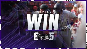 Image post by @Rockies on Twitter