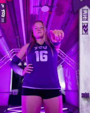 Image post by @tcuvolleyball on Instagram