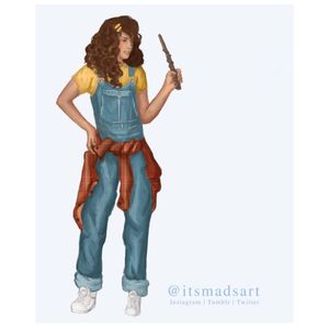 Image post by @itsmadsart on Instagram