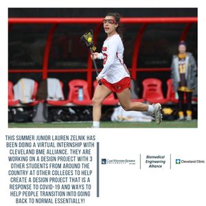 Image post by @catholicu_wlax on Instagram