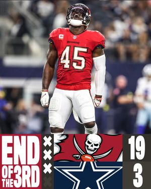 Image post by @buccaneers on Twitter