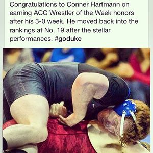 Image post by @dukewres on Instagram
