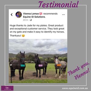 Image post by @equineidsolutions on Instagram