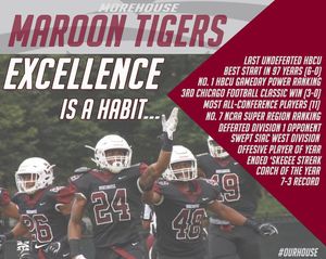 Image post by @morehousefootball on Instagram
