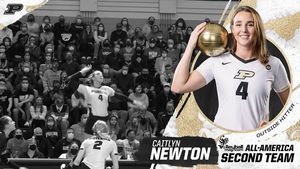 Video post by @purduevb on Instagram