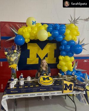 Image post by @umichwgym on Instagram
