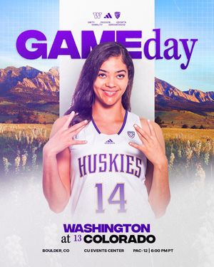 Image post by @uw_wbb on Instagram