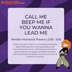 Image post by @clemson_csle on Instagram
