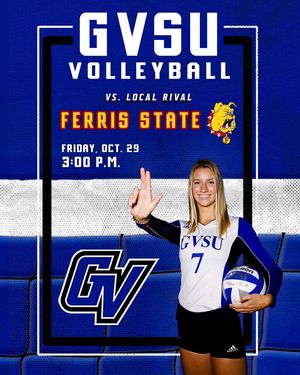 Image post by @gvsuvolley on Instagram
