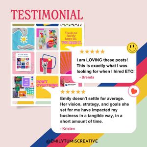 Image post by @emilytumiscreative on Instagram