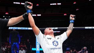 Image post by @ufc on Twitter