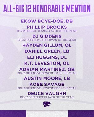 Image post by @KStateFB on Twitter
