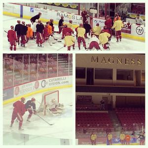 Image post by @du_hockey on Instagram