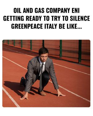 Image post by @greenpeace on Instagram