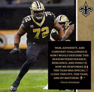 Image post by @saints on Instagram
