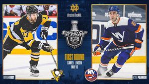 Image post by @nd_hockey on Instagram