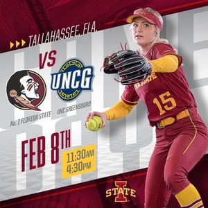 Image post by @iowastatesoftball on Instagram
