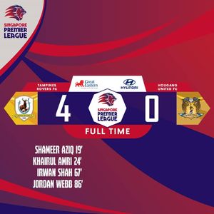 Image post by @sgpremierleague on Instagram