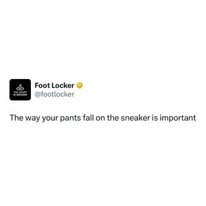 Image post by @footlocker on Instagram