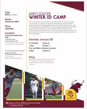 Image post by @coloradomesamenssoccer on Instagram