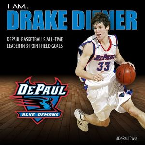 Image post by @DePaulBlueDemons on Facebook