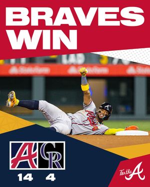 Image post by @braves on Instagram