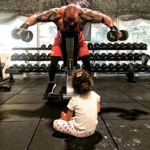 Image post by @therock on Instagram