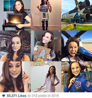 Image post by @thespacegal on Instagram