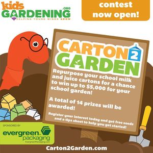 Image post by @kidsgardening on Instagram