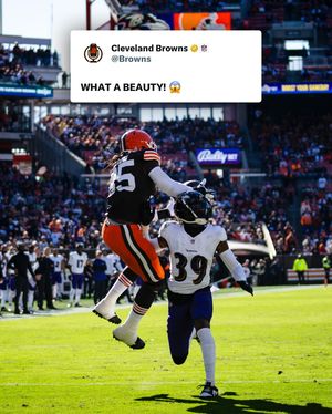 Image post by @clevelandbrowns on Instagram