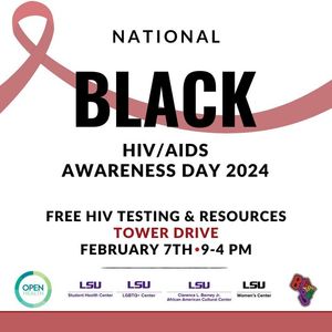 Image post by @LSUWomensCenter on Facebook