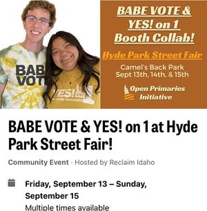Image post by @babevote on Instagram