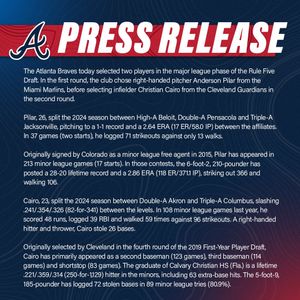 Image post by @Braves on Twitter