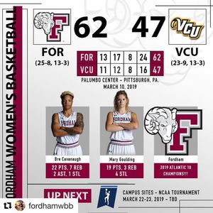 Image post by @fordhamvb on Instagram