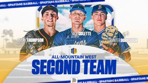 Image post by @SanJoseStateBSB on Twitter