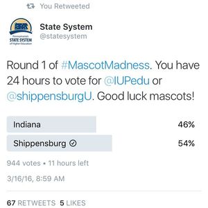 Image post by @shippensburgu on Instagram