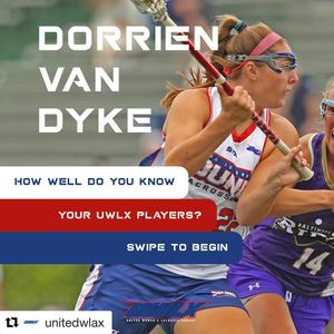 Image post by @monmouthwlax on Instagram