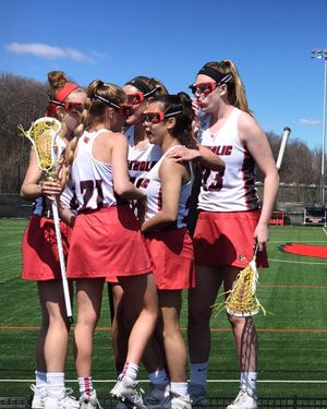 Image post by @catholicu_wlax on Instagram