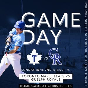 Image post by @mapleleafsbaseball on Instagram