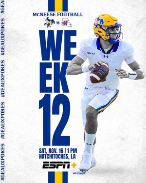 Image post by @mcneesefootball on Instagram