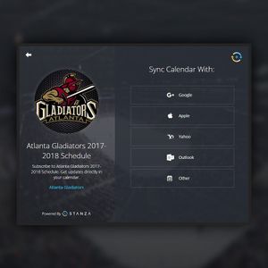 Image post by @atlgladiators on Instagram
