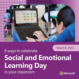 Image post by @MicrosoftEDU on Twitter