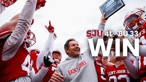 Video post by @Saint John's Football on YouTube